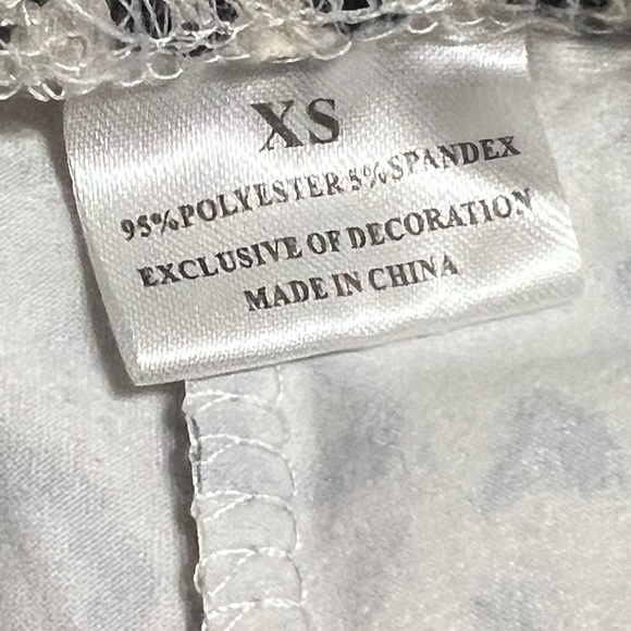 Boutique Mint Shirt & Leopard Long Flare Pants, size XS: 12-18 months - Picture 5 of 5